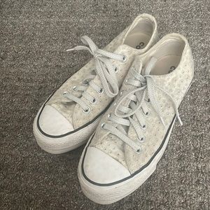 Converse Platform Embroidered Sneakers